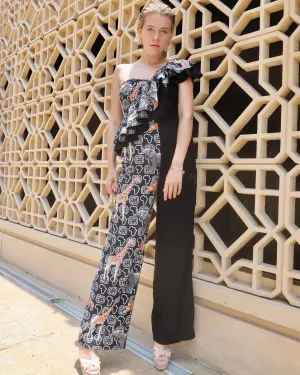 African Black Design Jumpsuit