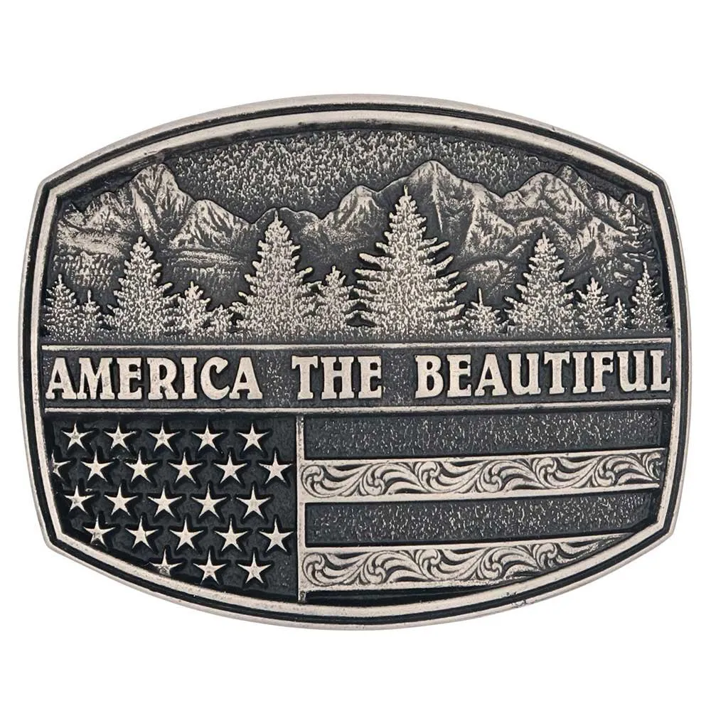 America the Beautiful Heritage Buckle-A970S