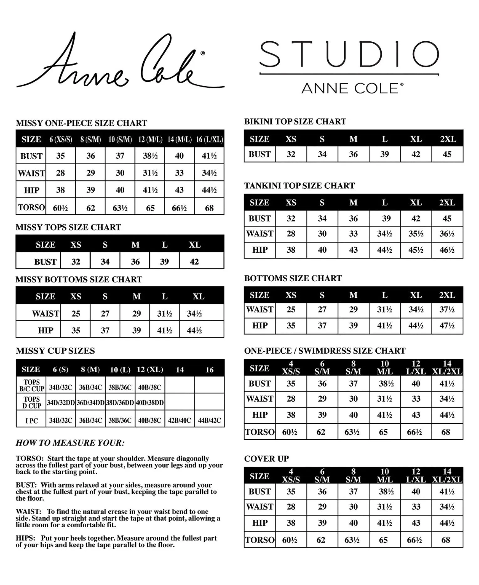 Anne Cole High-Waist Convertible Bikini Bottoms