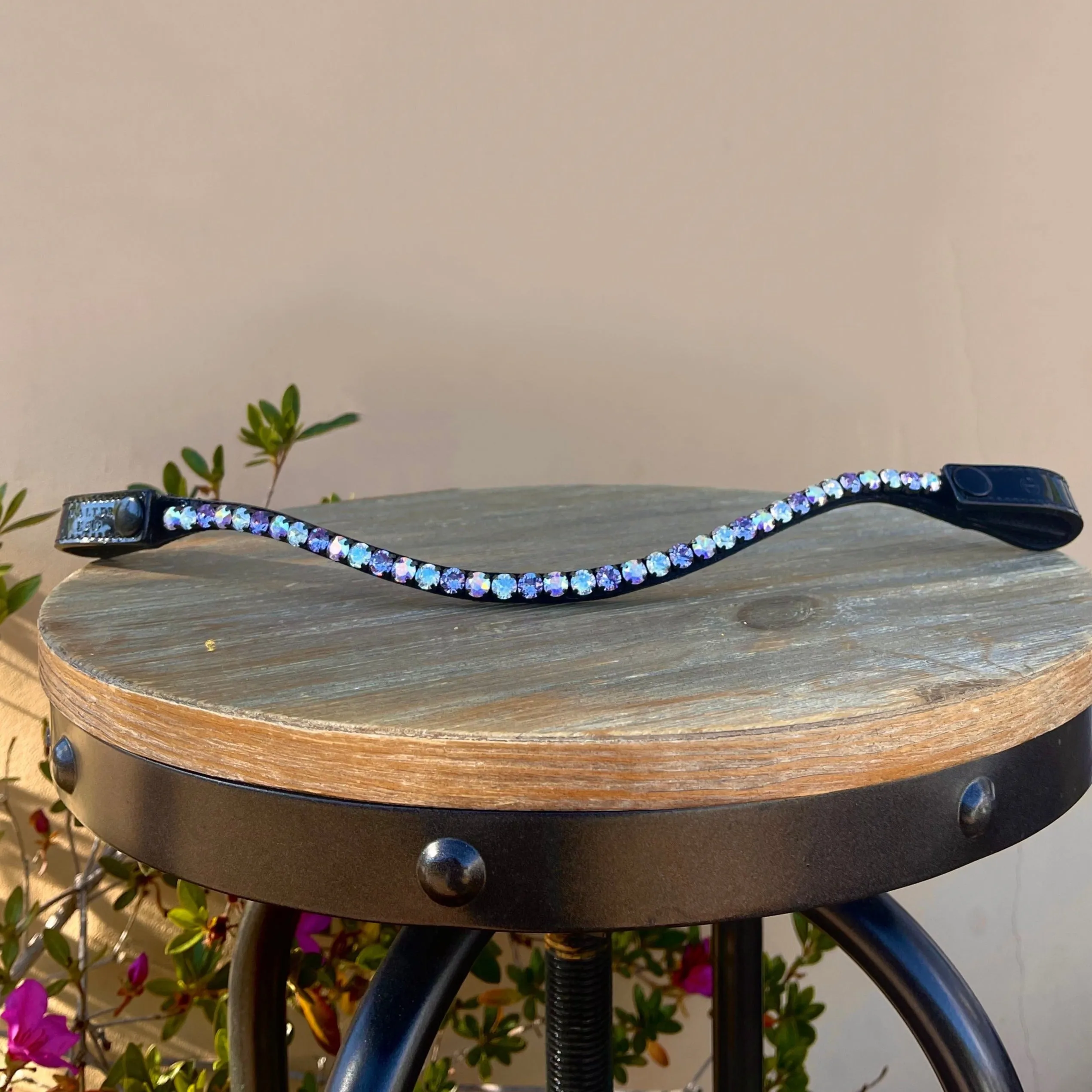 Arabella -Crystal Browband with Snaps