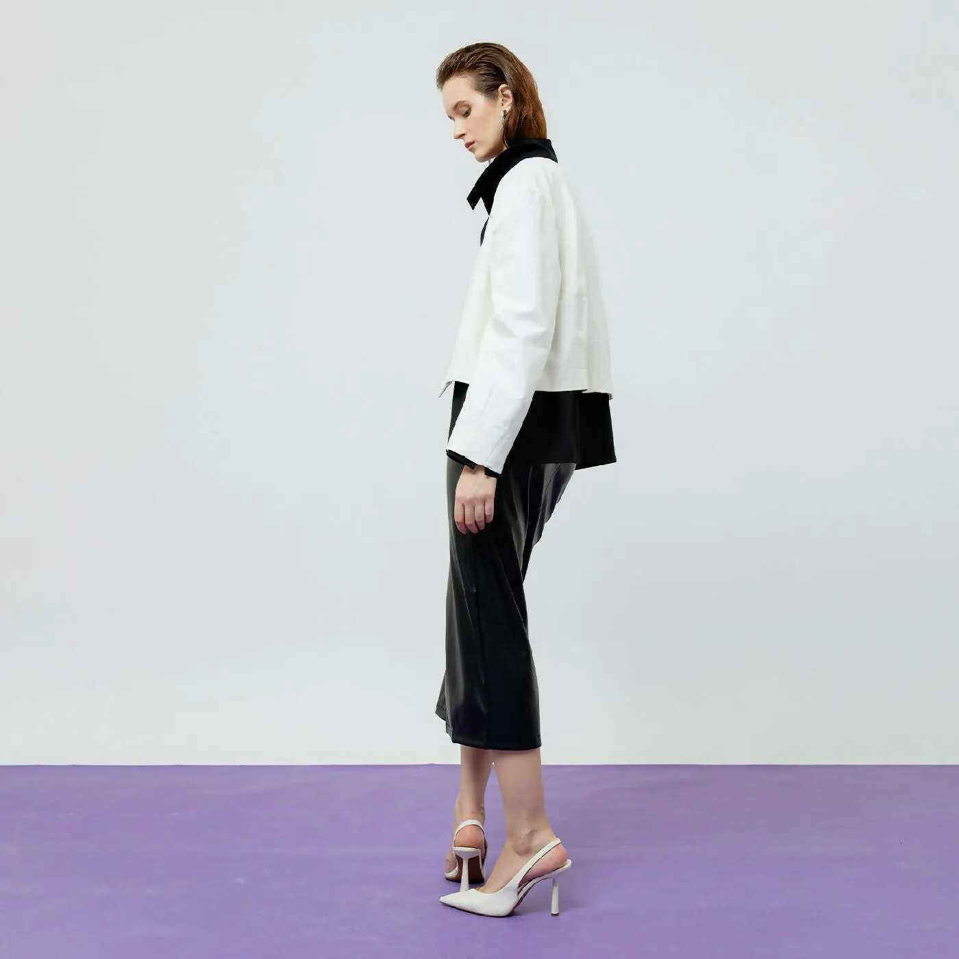 ATSTHELABEL ELARA WHITE OUTERWEAR CARDIGAN