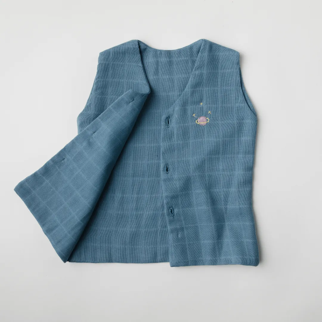 Baby Muslin Vests - Set of 5