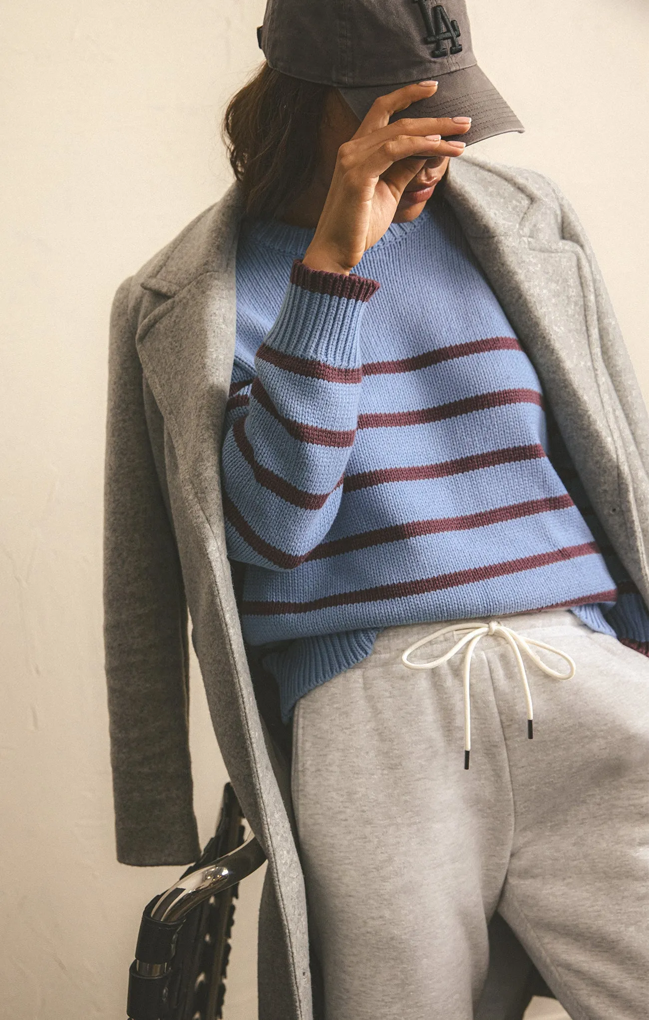 Boyfriend Stripe Sweater