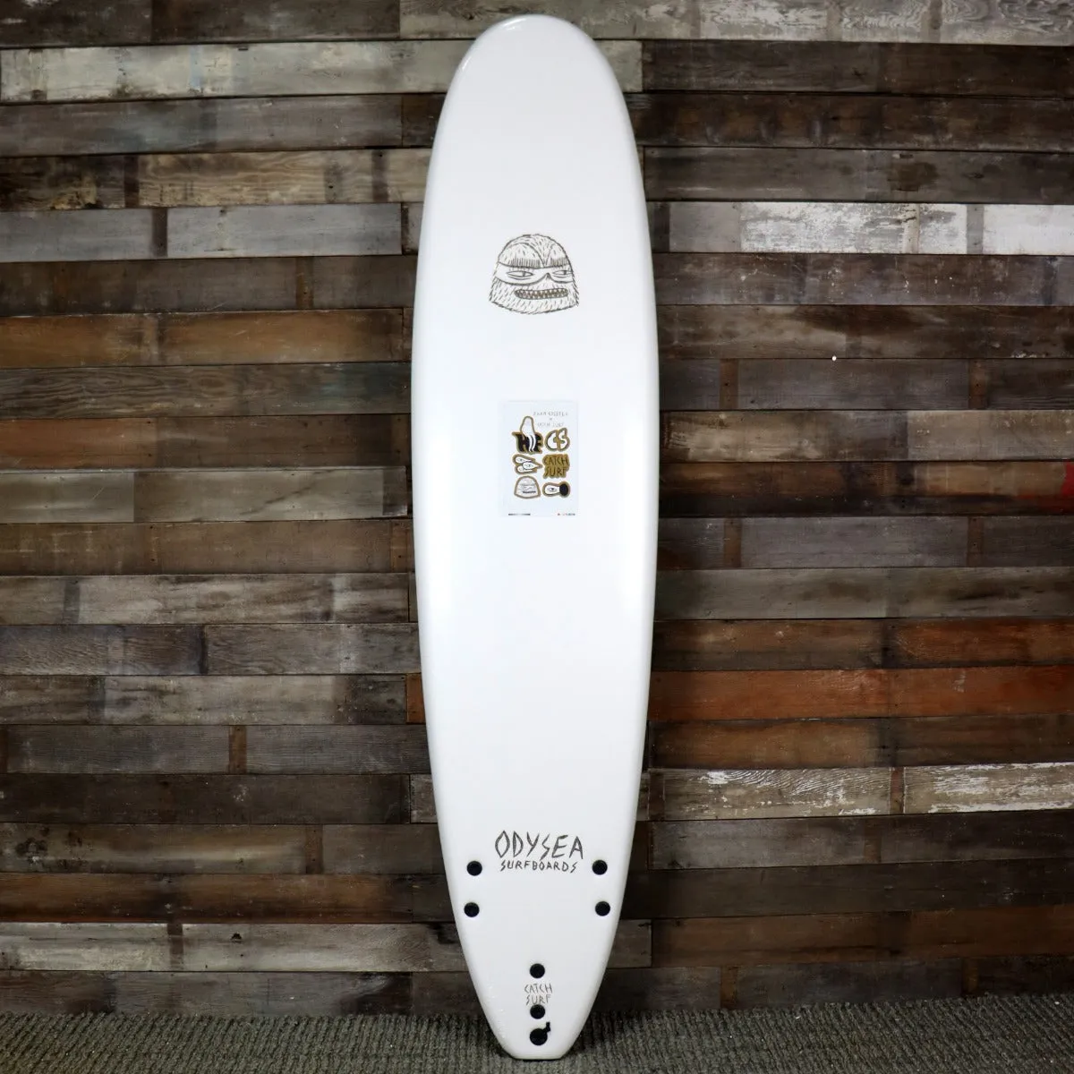 Catch Surf Odysea Log × Evan Rossell Pro 9'0 x 24 x 3 ½ Surfboard - White