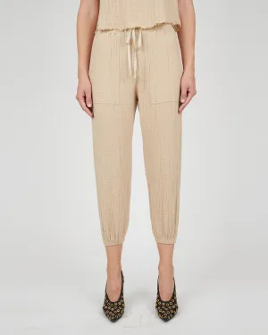 Champagne Gauze Tracker Pant