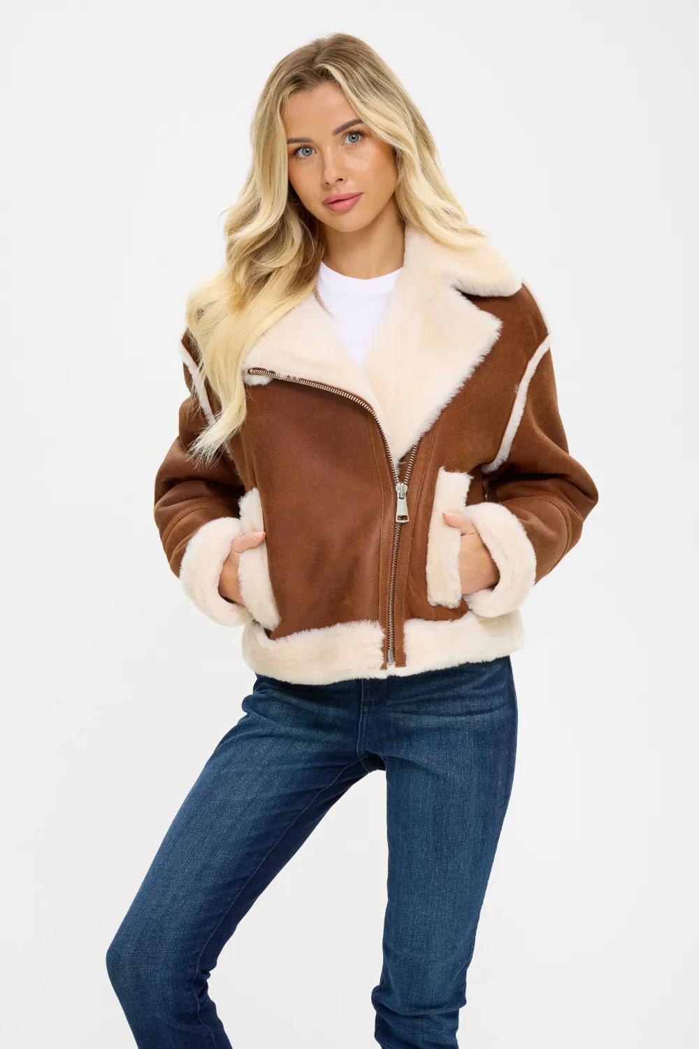 Charlotte Sheepskin Jacket
