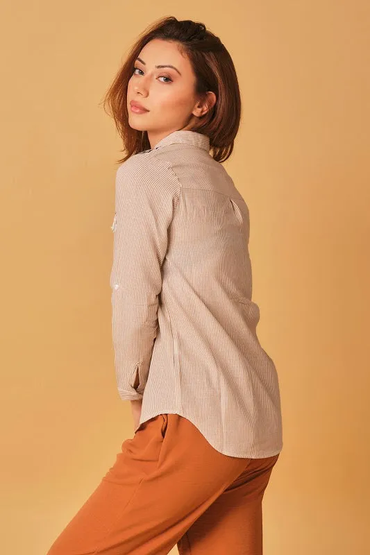 Cow-girl style shirt
