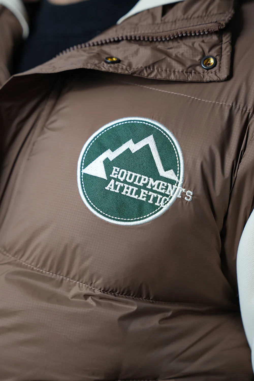 Detachable Sleeves Puffer Jacket - 1124115