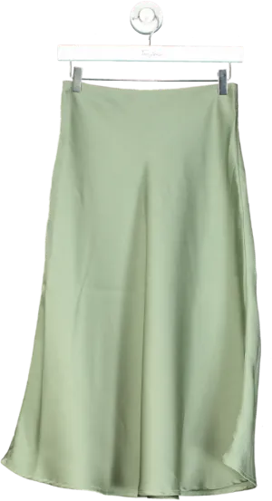 Dorothy Perkins Green Mid-Length Skirt UK S