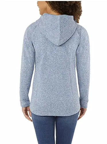 Eddie Bauer Women's Outerwear Hooded Full Zip Fleece Jacket