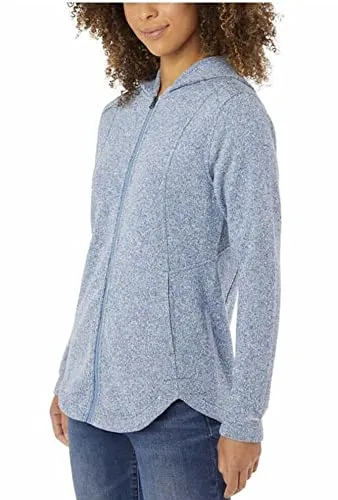 Eddie Bauer Women's Outerwear Hooded Full Zip Fleece Jacket