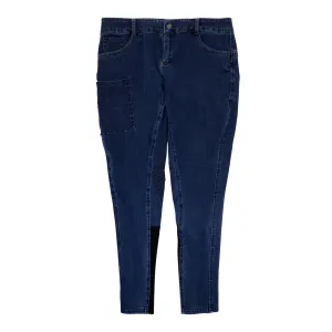 FITS Full Seat 'Tread Cargo' Breeches in Midnight - Women's Large