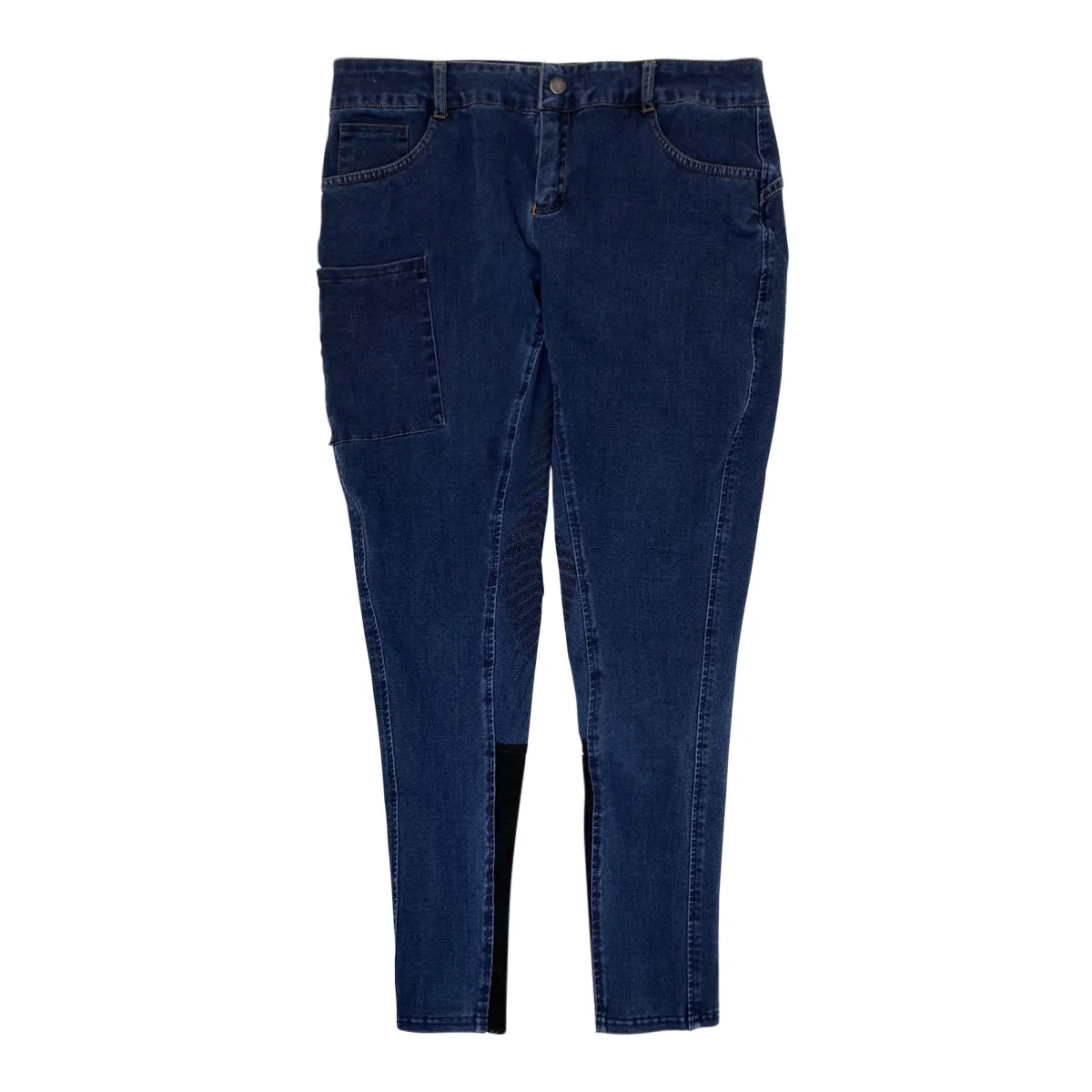 FITS Full Seat 'Tread Cargo' Breeches in Midnight - Women's Large