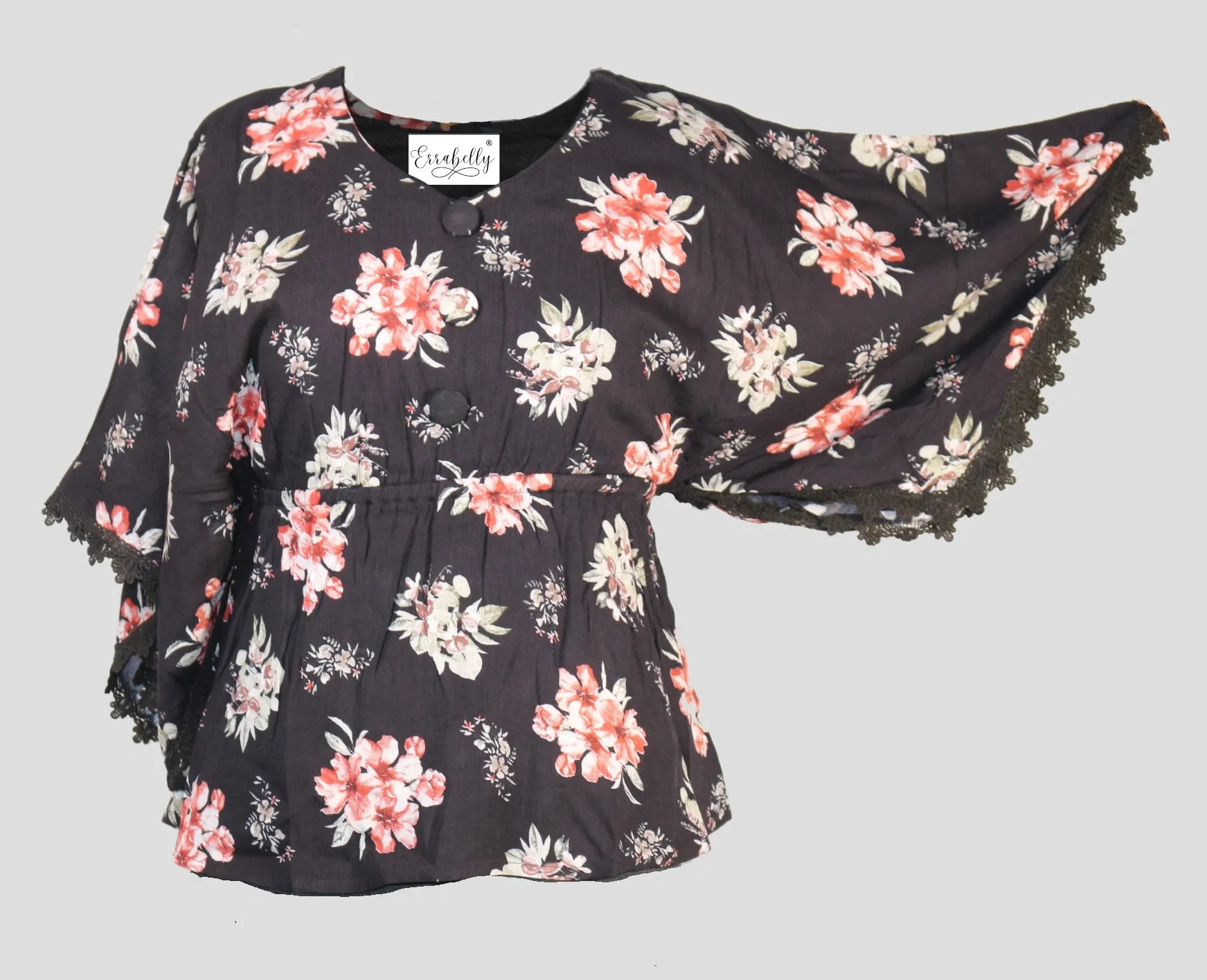 Floral Free Sleeves Top Perfect | Comfort Wear | Womens