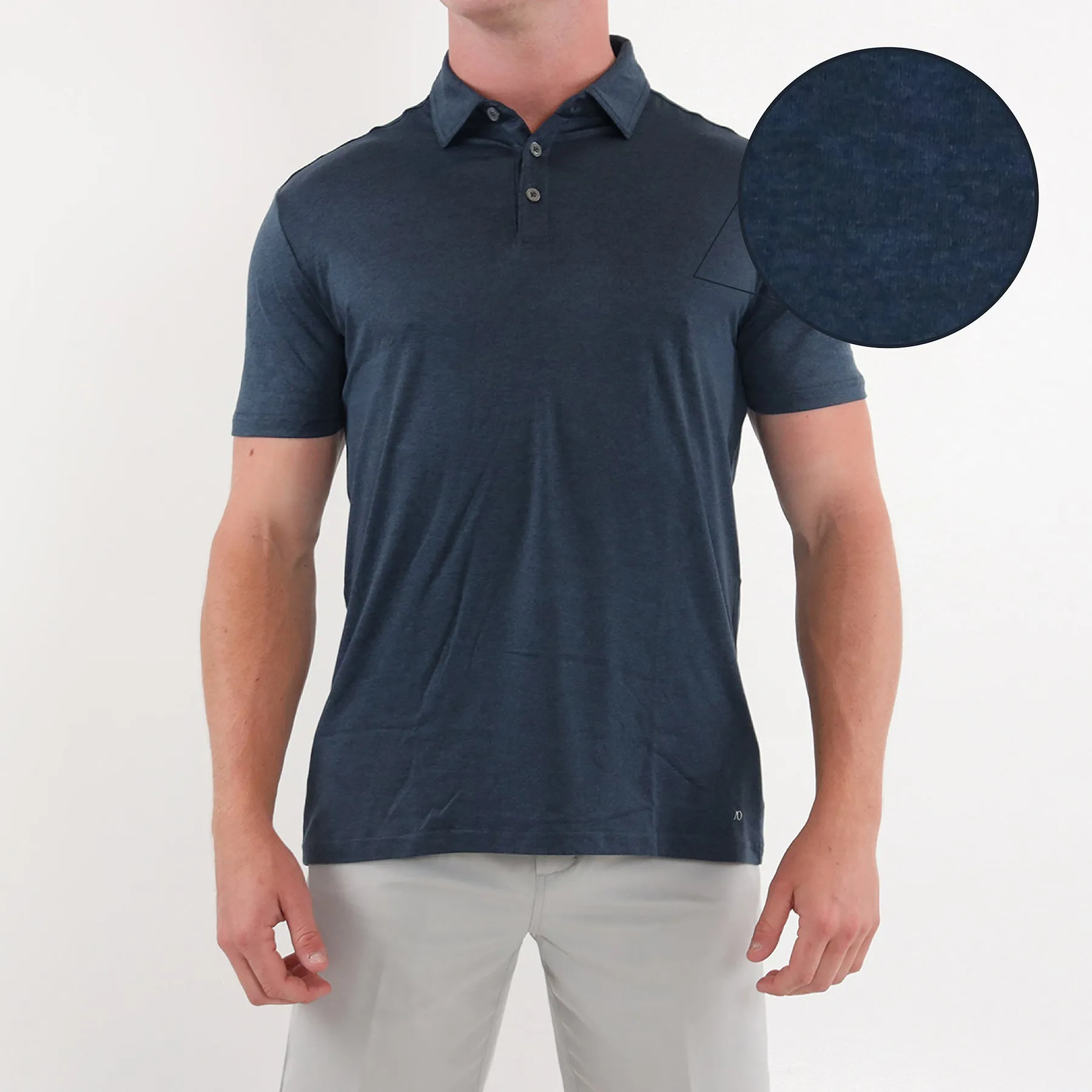Gamer Polo - Navy Heather