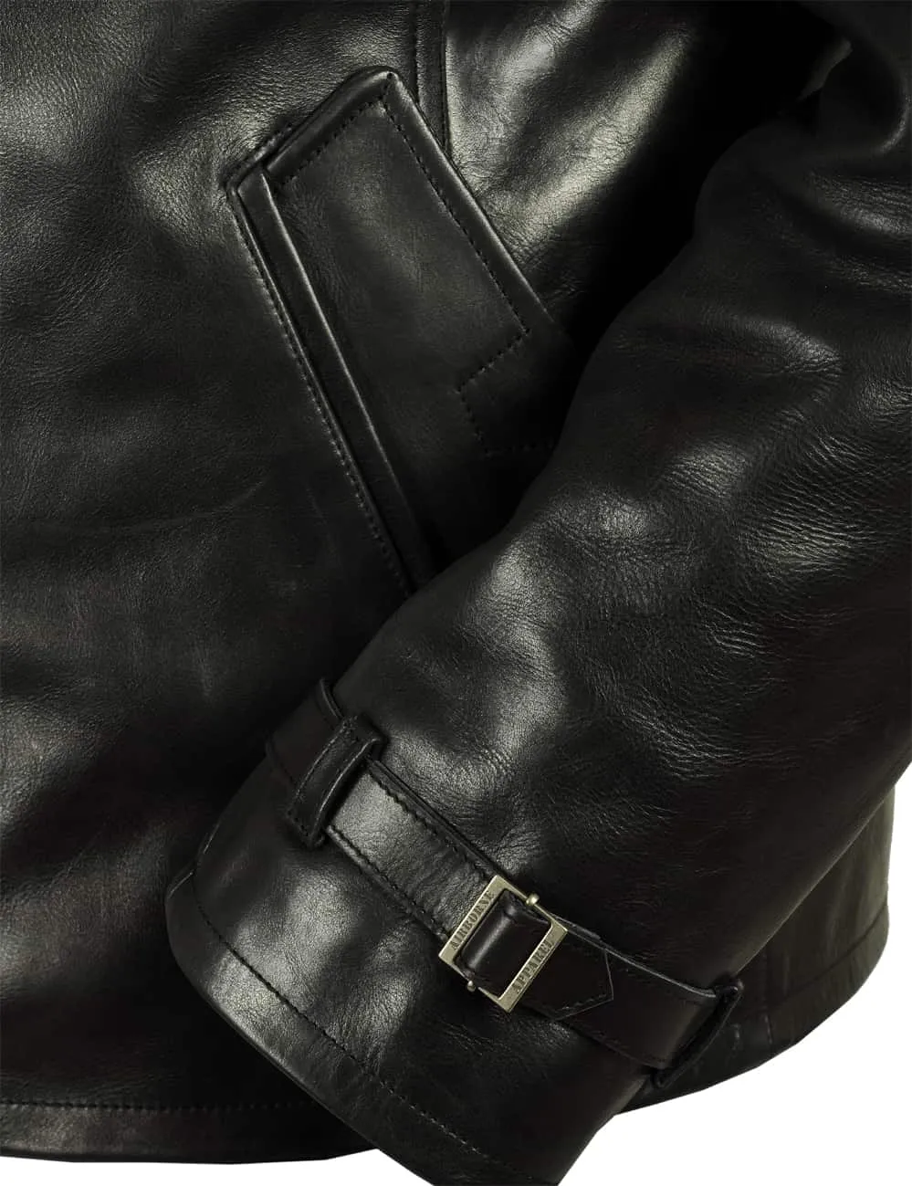 Halsey Leather Pea coat Art. 134