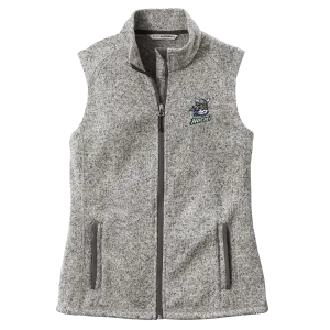 Hard Edge Hockey Ladies Sweater Fleece Vest