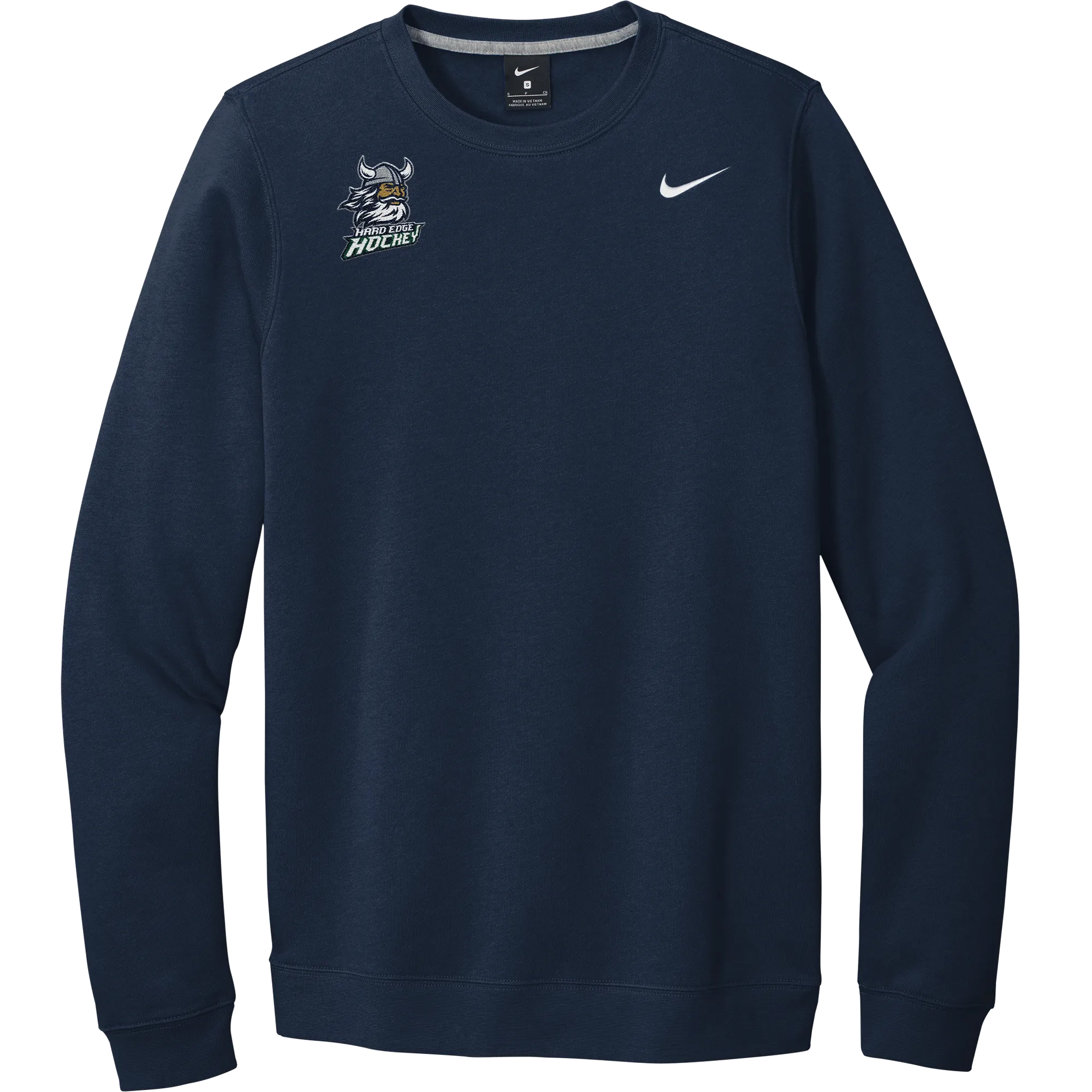 Hard Edge Hockey Nike Club Fleece Crew