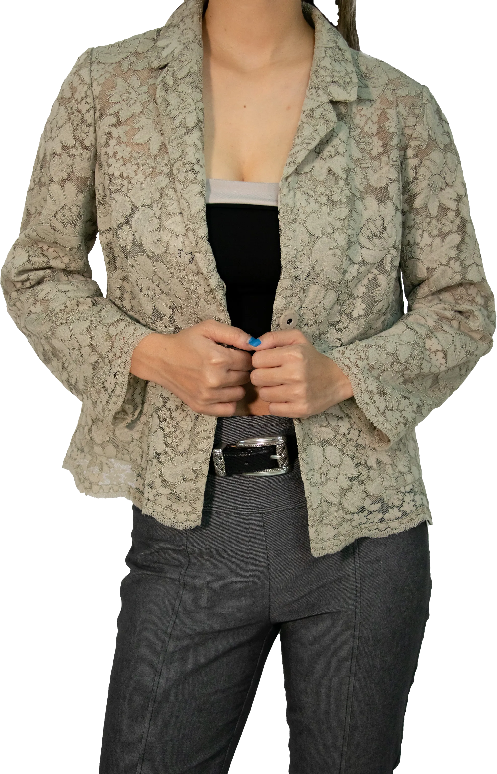 J. Crew SS 2011 Lace Blazer