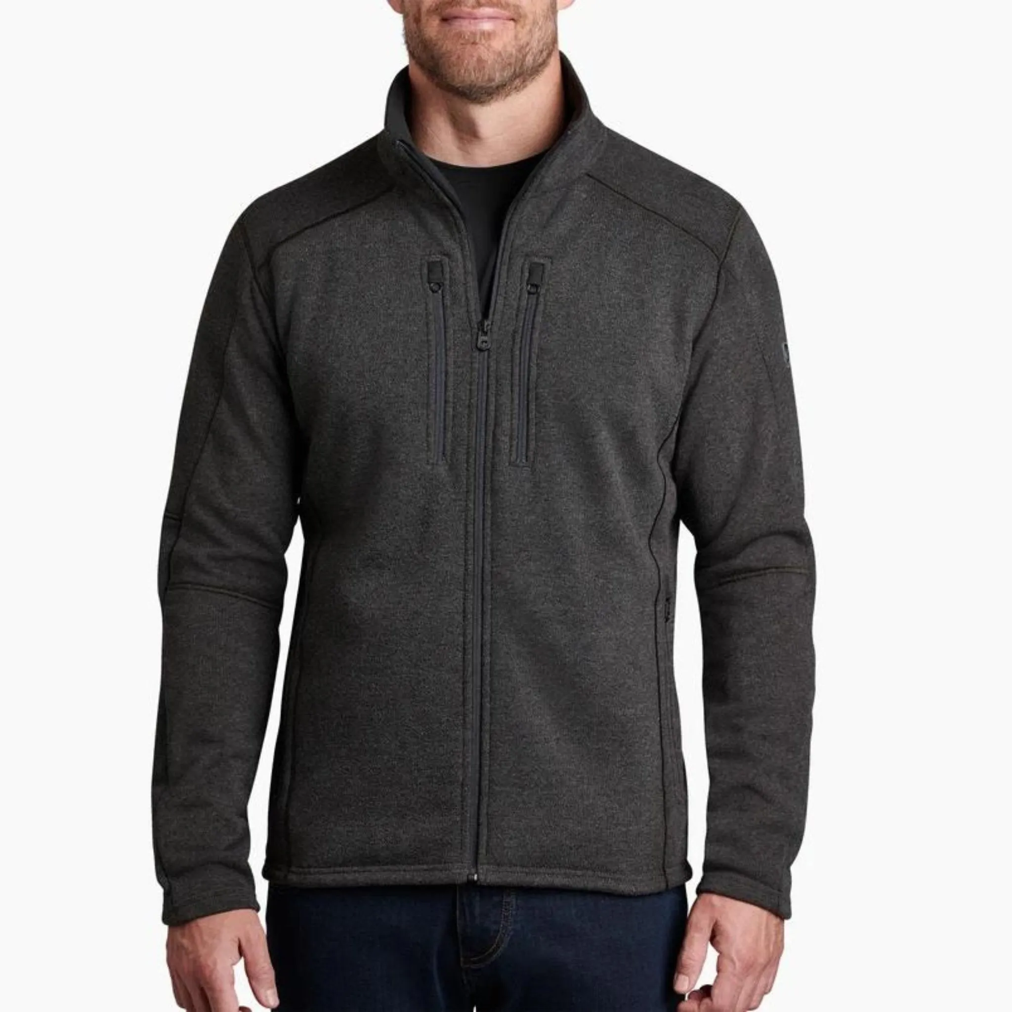 Kuhl Mens Interceptr Full Zip - Steel