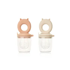 Liewood Miranda Food Feeder - 2 Pack - Tuscany Rose/Apple Blossom