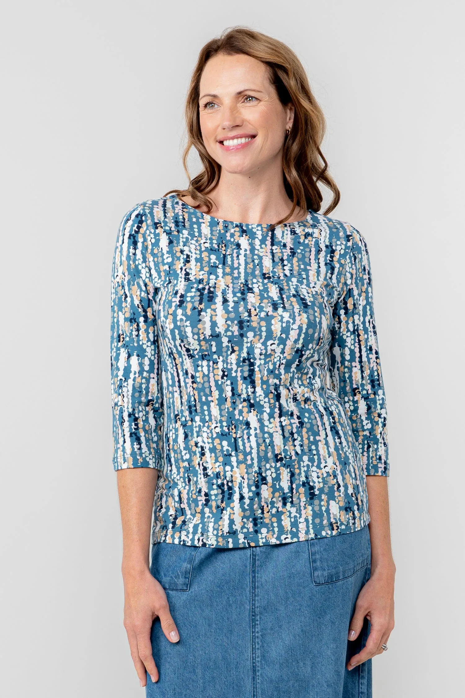 Lily and Me Monica Top 3/4 Sleeve