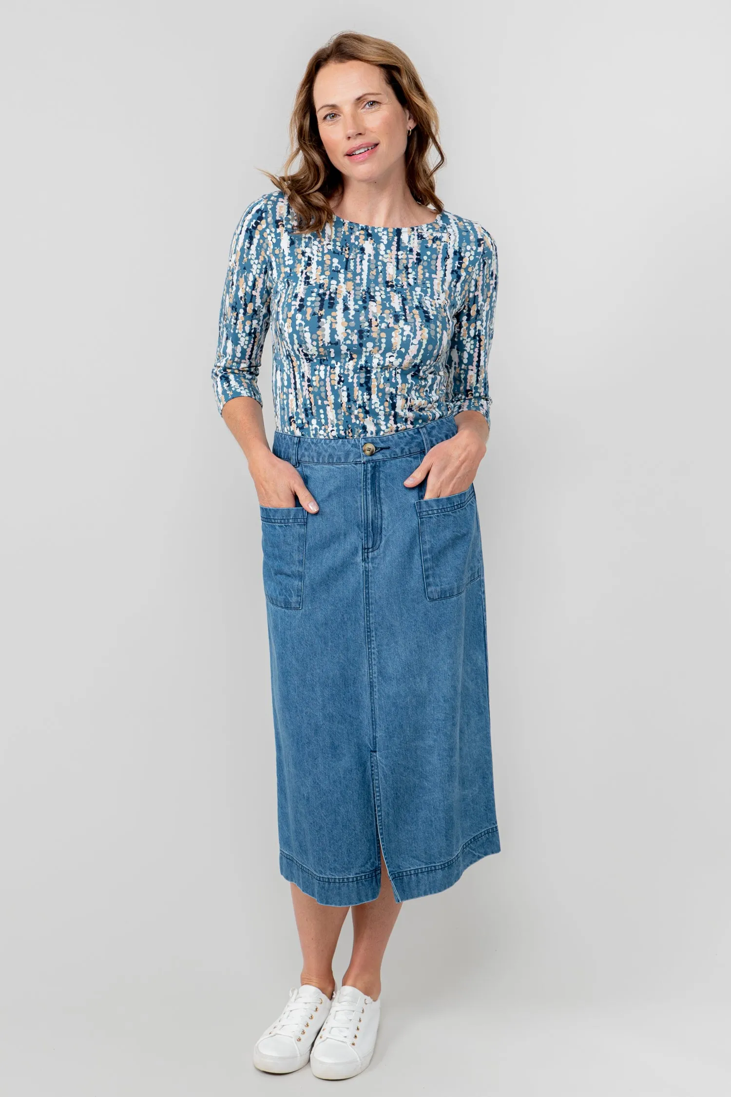 Lily and Me Monica Top 3/4 Sleeve