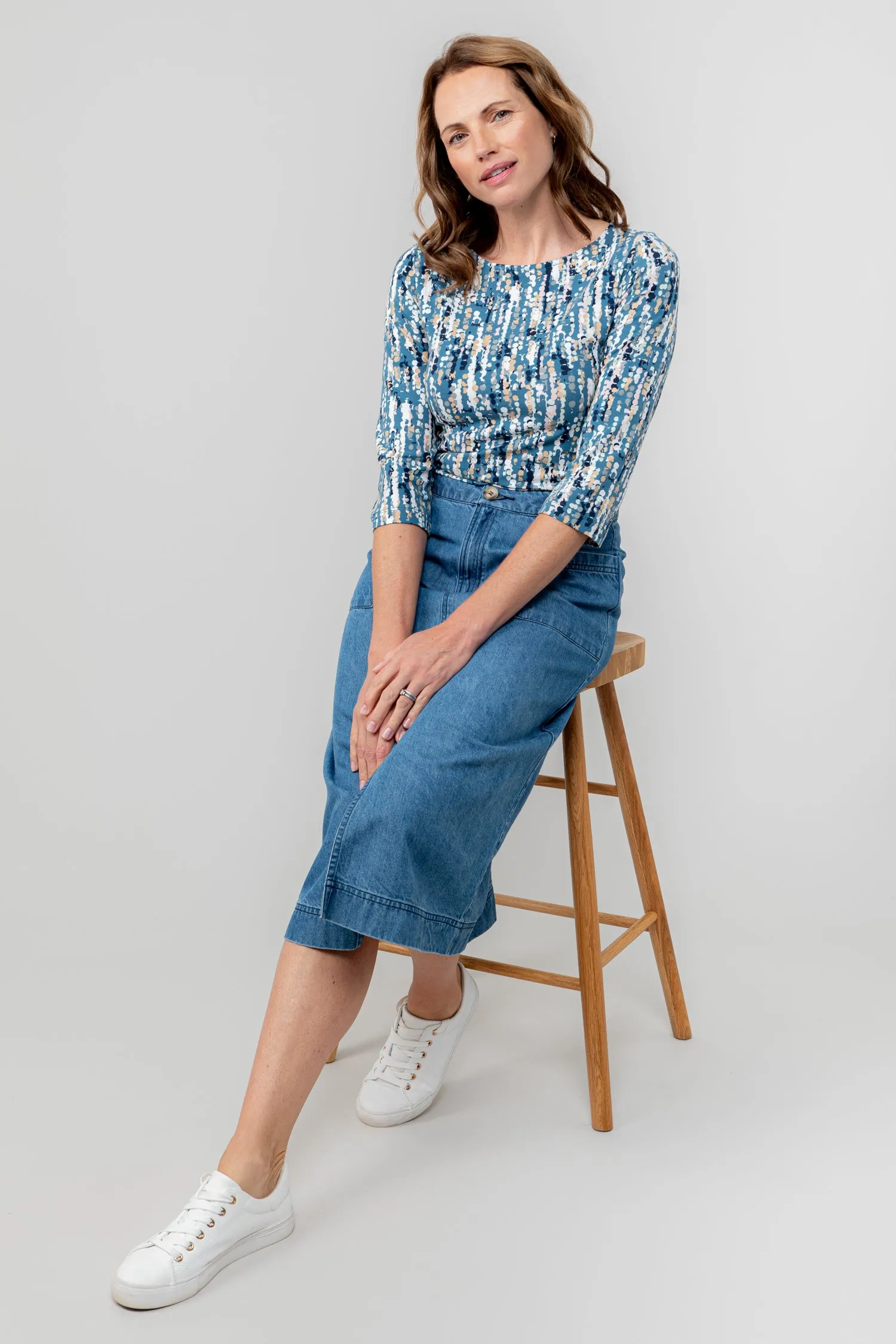 Lily and Me Monica Top 3/4 Sleeve
