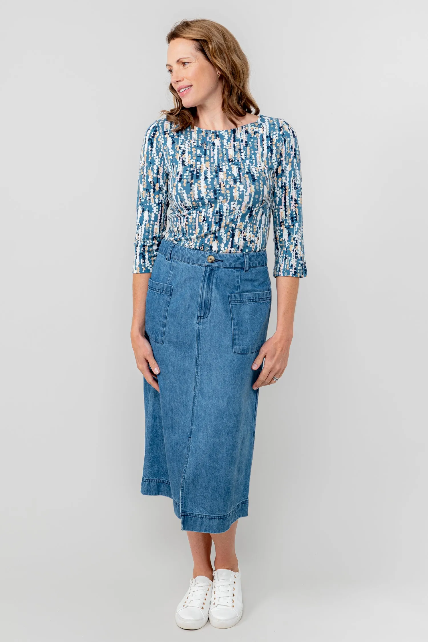 Lily and Me Monica Top 3/4 Sleeve