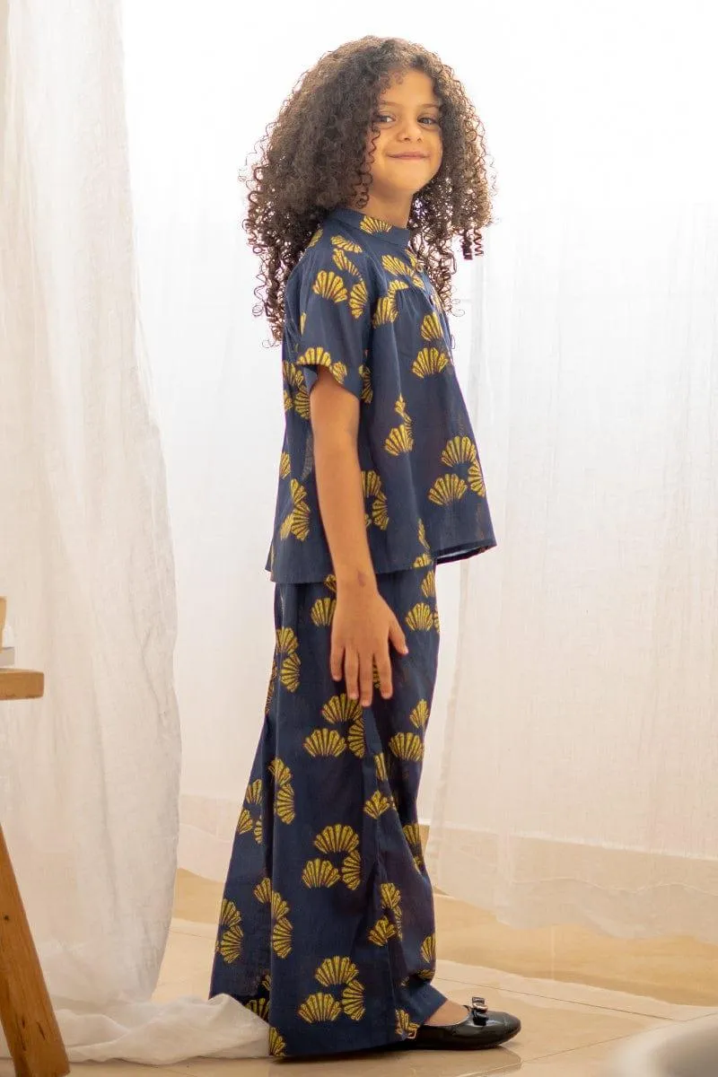Little Ego - Imprint 2 piece - Lawn - Navy