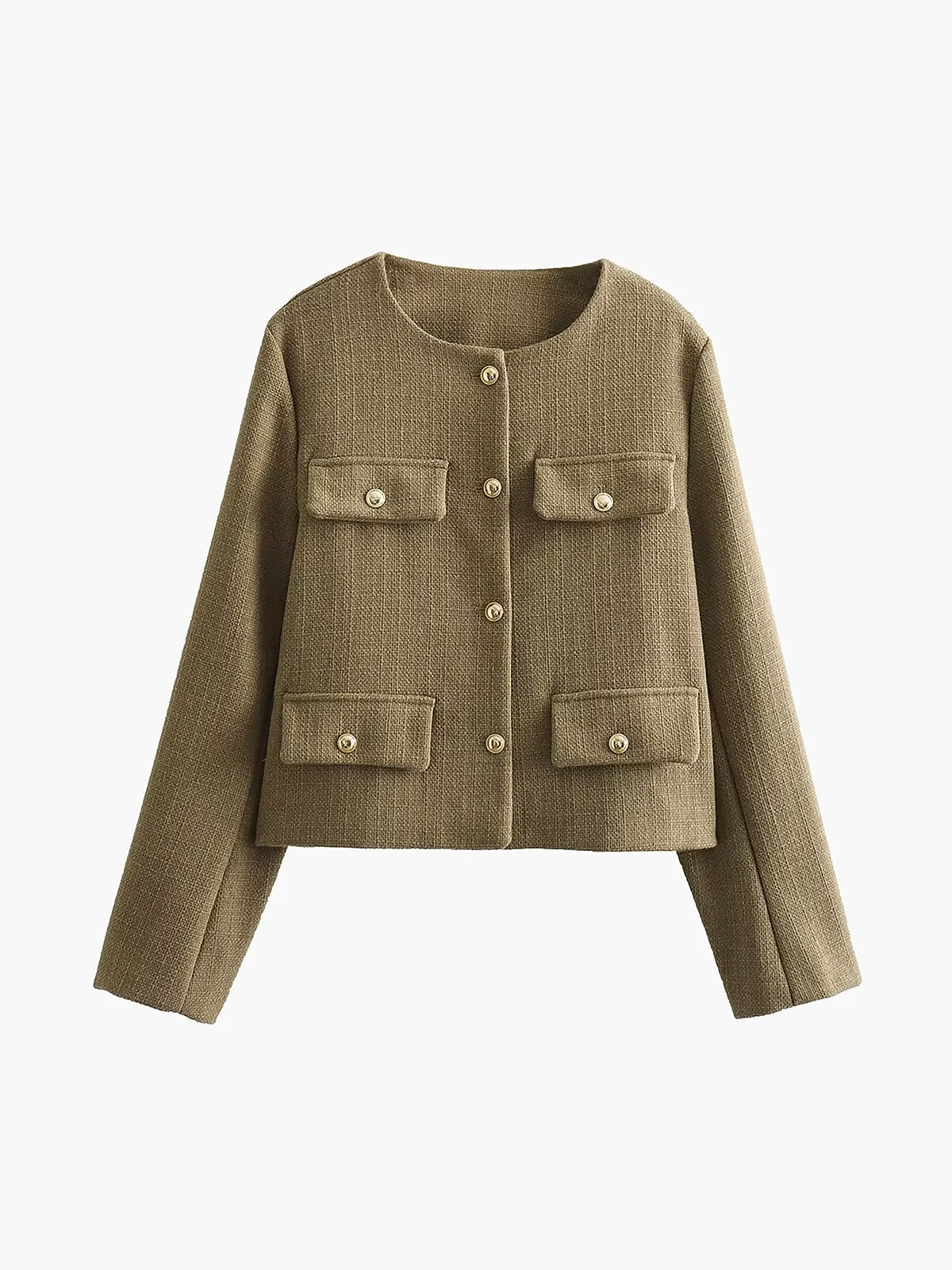 LUCINDA | VINTAGE BUTTON BLAZER