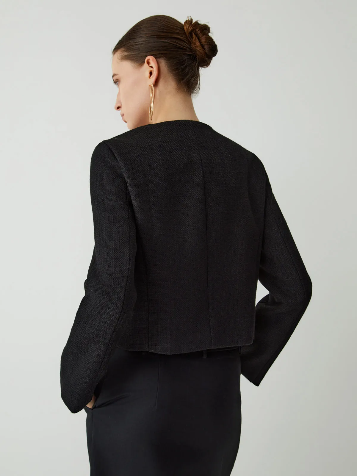 LUCINDA | VINTAGE BUTTON BLAZER