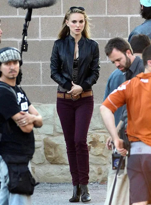 NATALIE PORTMAN LEATHER JACKET | WOMEN CELEBRITY LEATHER JACKET BY THE JACKET SELLER