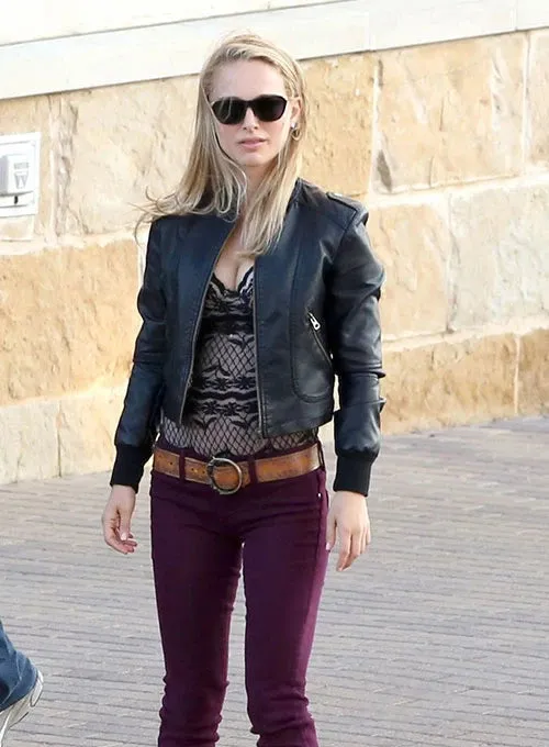 NATALIE PORTMAN LEATHER JACKET | WOMEN CELEBRITY LEATHER JACKET BY THE JACKET SELLER