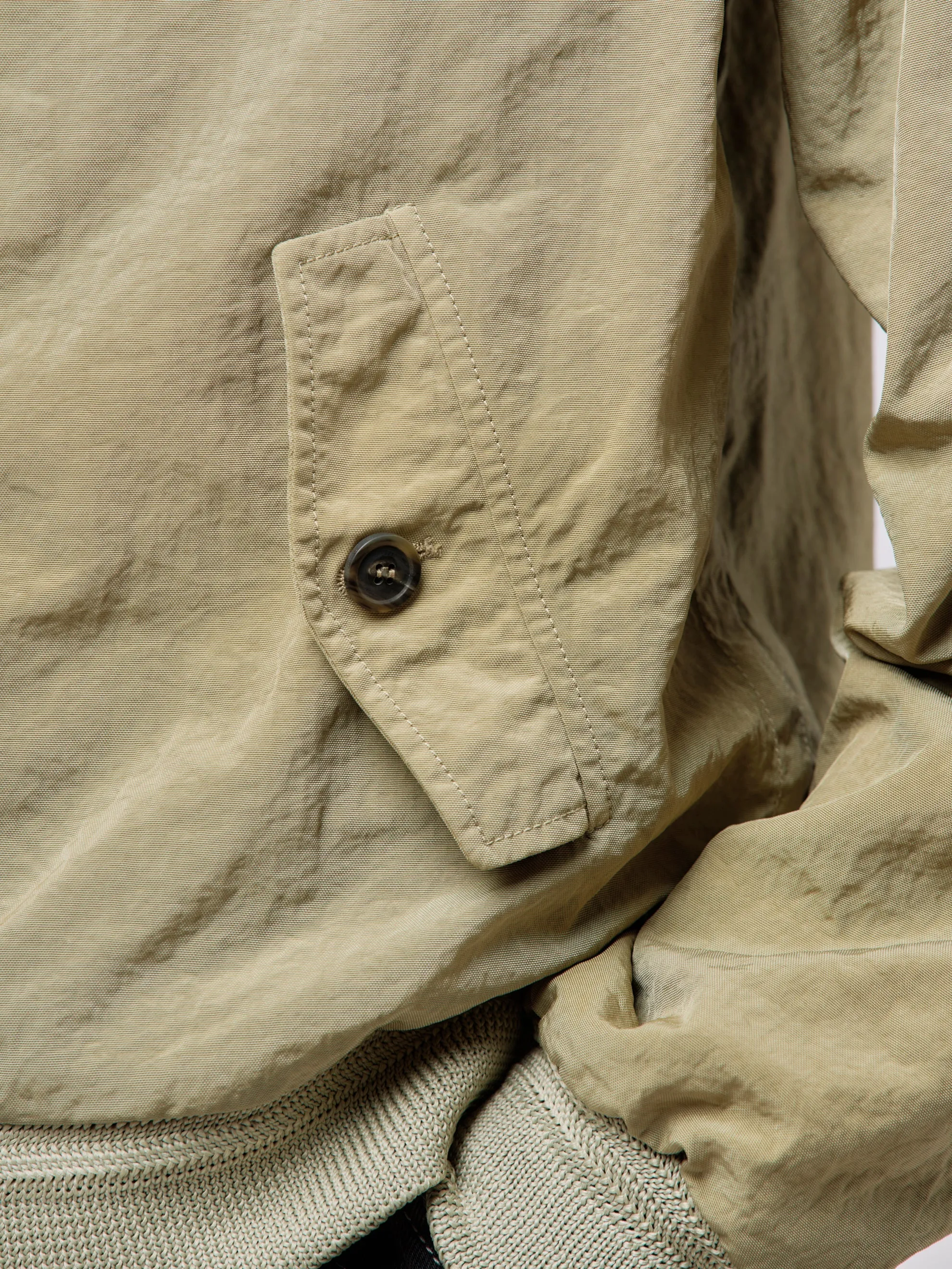 Nylon Sports Jacket (Beige)