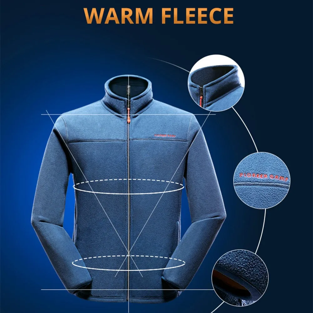 Pioneer Camp Fleece Winter Zipper Sweaters