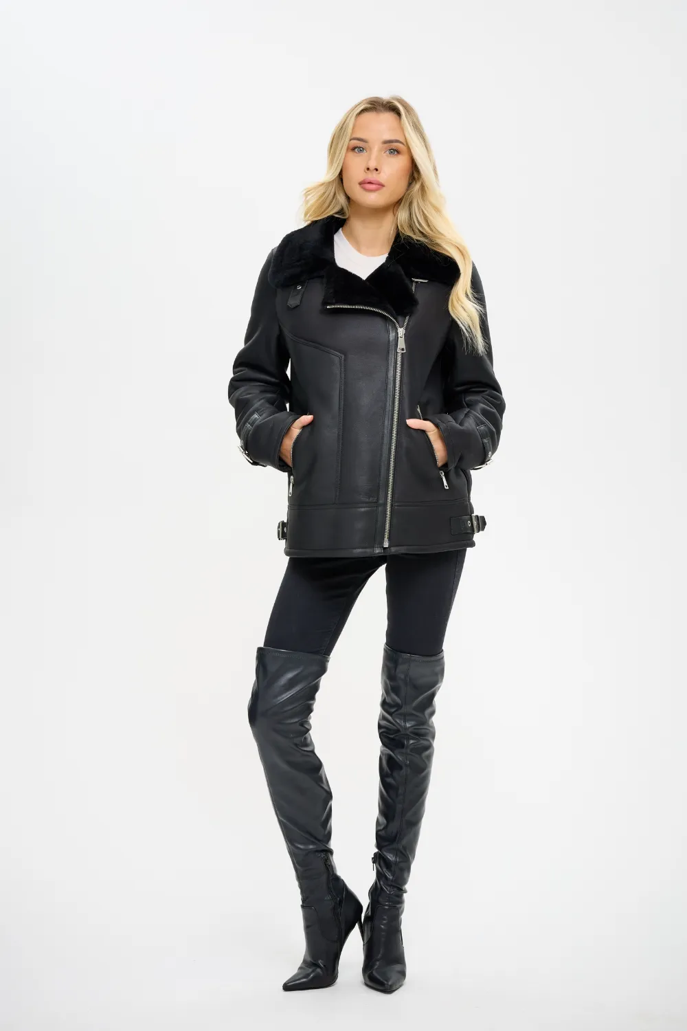 Rosalie Sheepskin Jacket