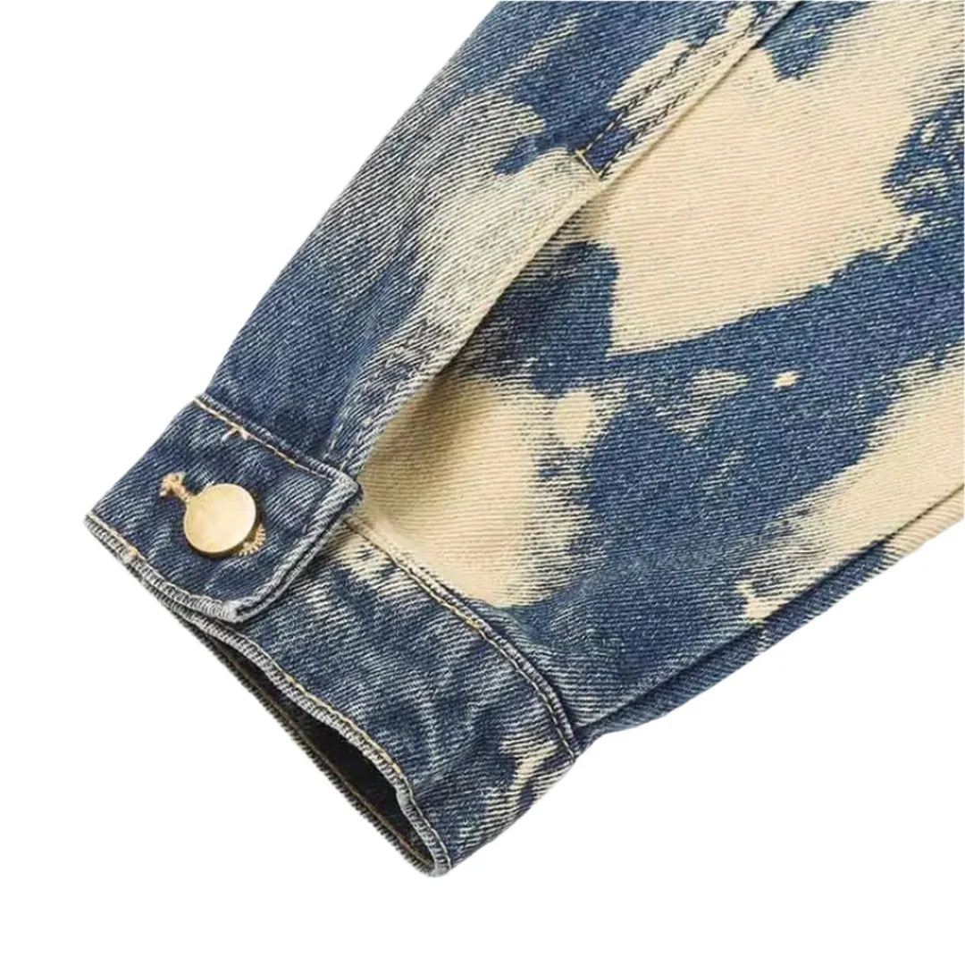 Splatter Denim Jacket