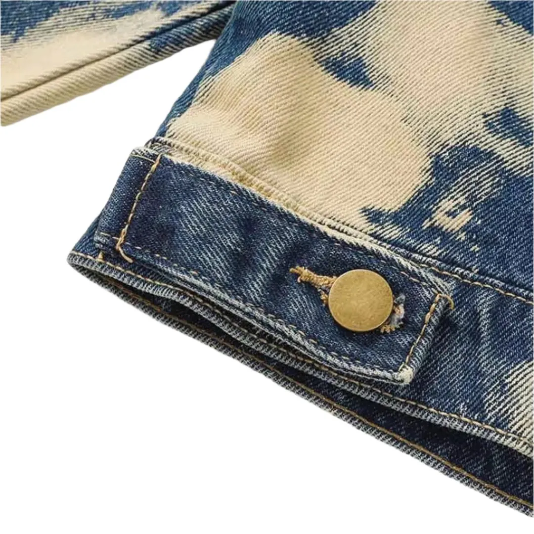 Splatter Denim Jacket