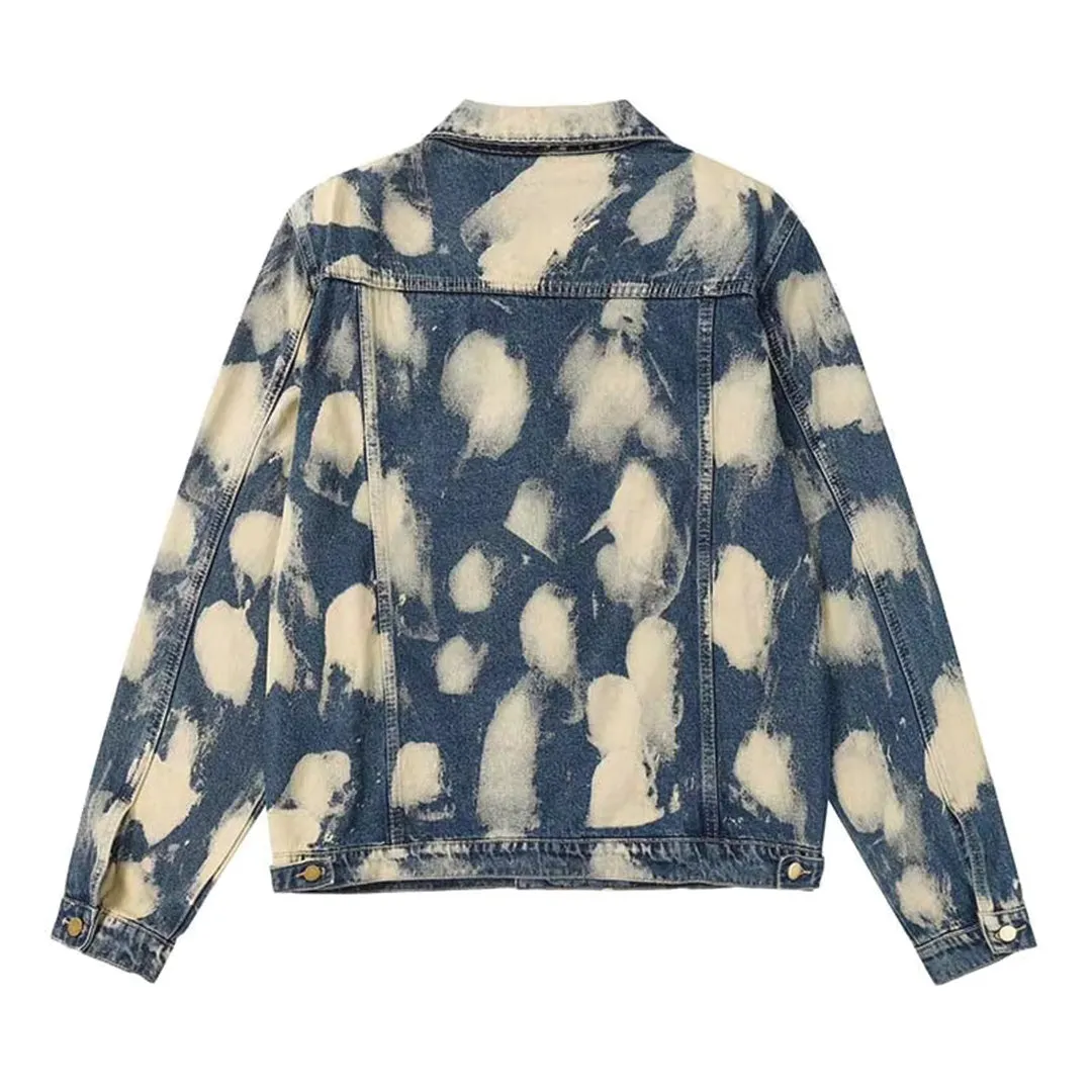 Splatter Denim Jacket