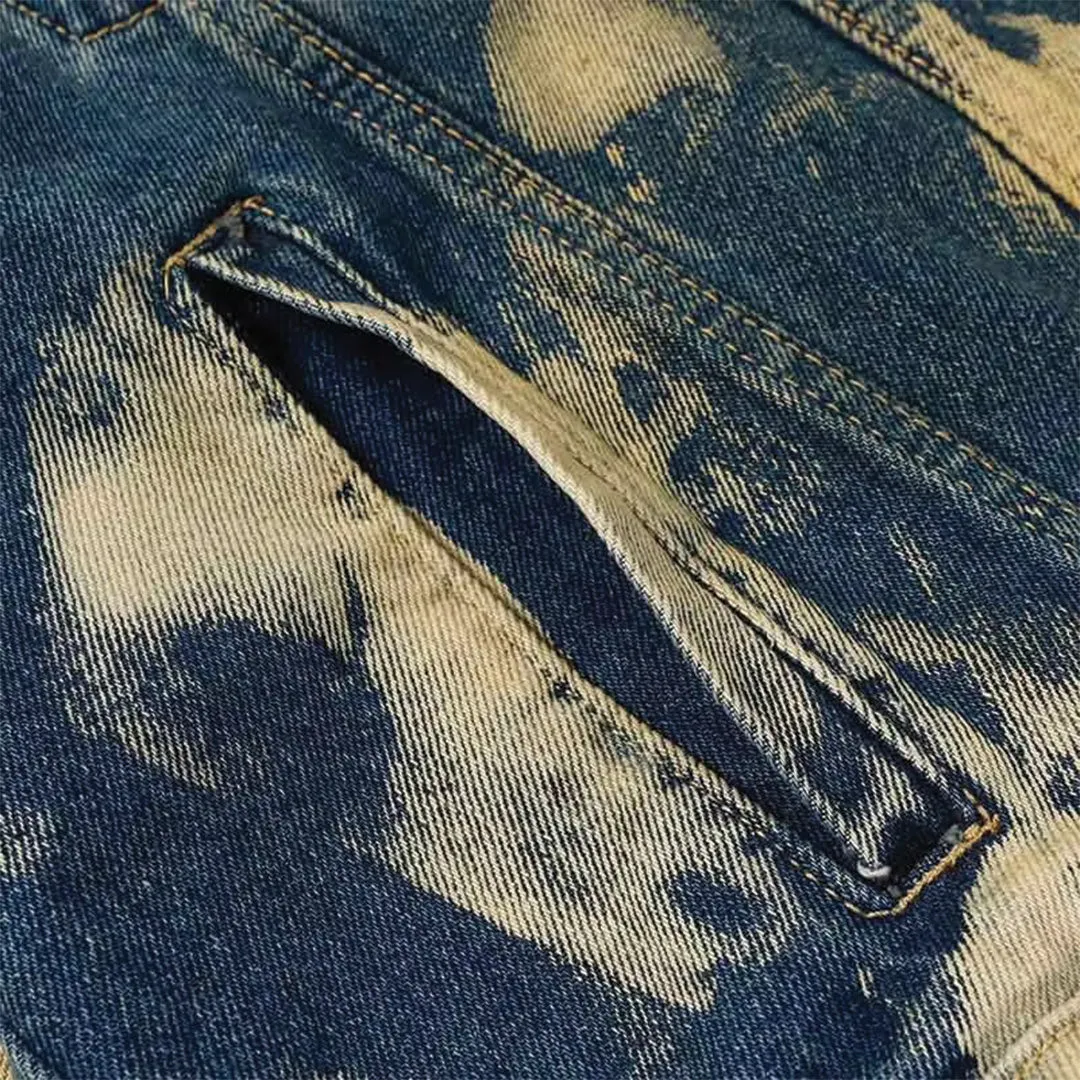 Splatter Denim Jacket