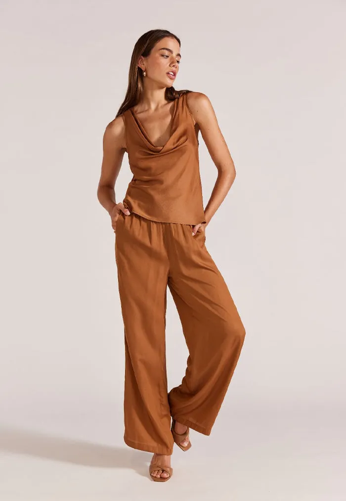 Staple the Label Roison Cowl Neck Top