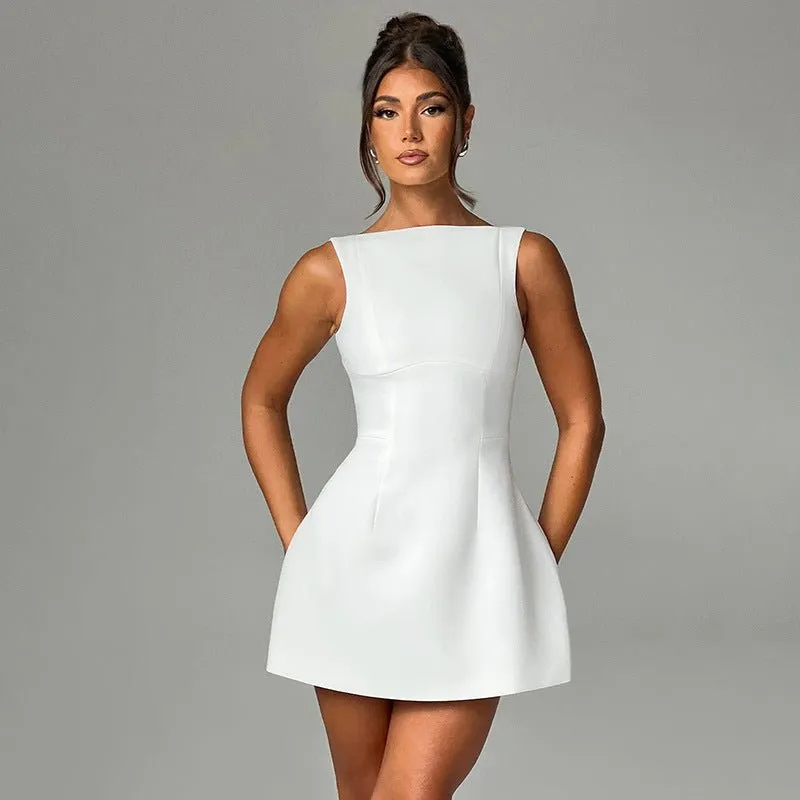 Summer Sleeveless Short Dresses