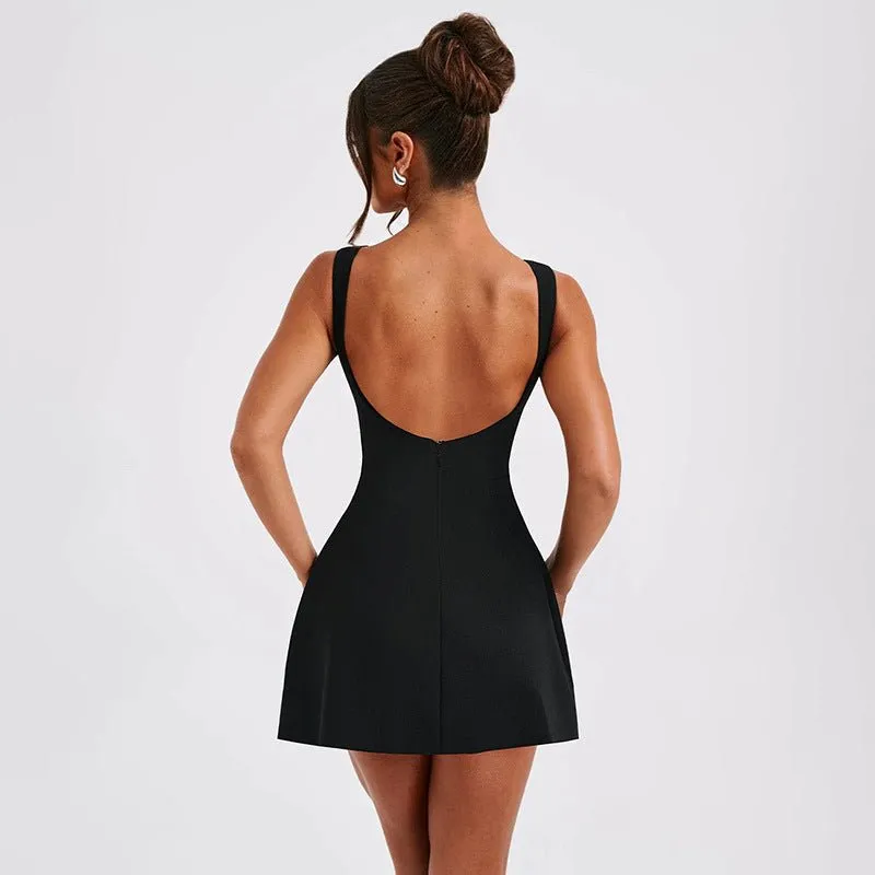 Summer Sleeveless Short Dresses