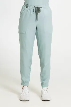 The Banksia Jogger Scrub Pants - Sage Green