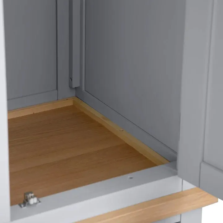 Thornham 3 Door Wardrobe, Grey
