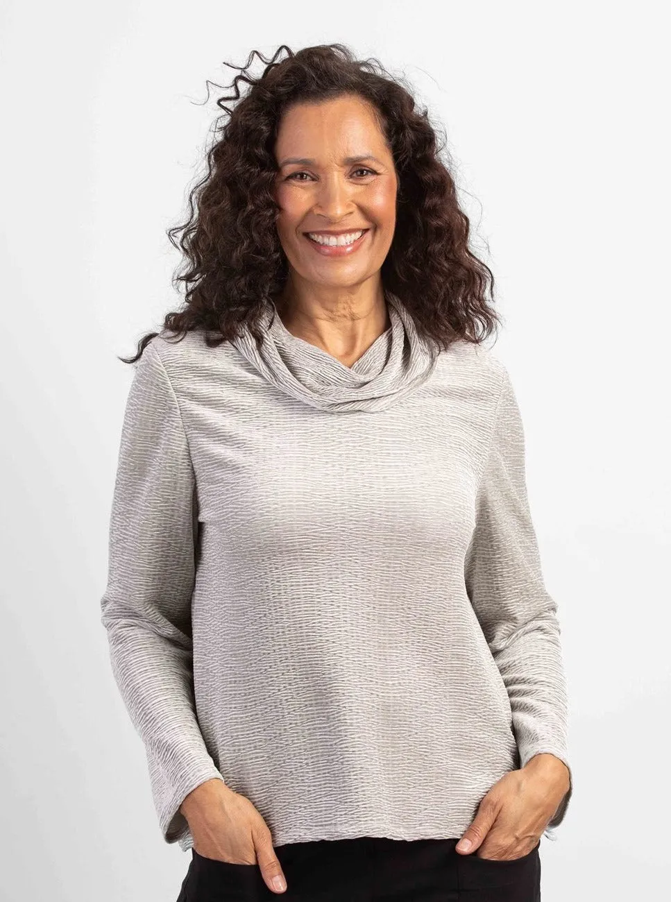 Velvet Boxy Cowl [Mirage-54939]