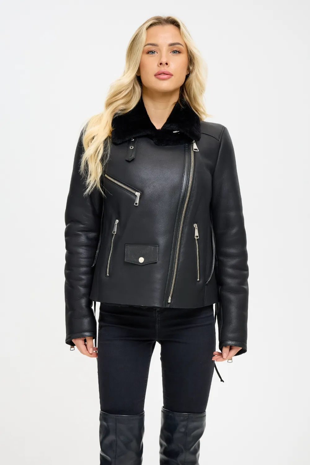 Veronica Sheepskin Jacket
