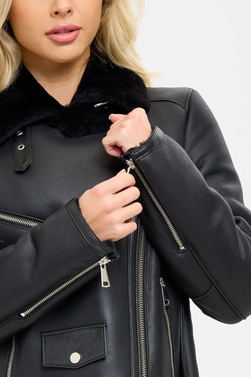 Veronica Sheepskin Jacket