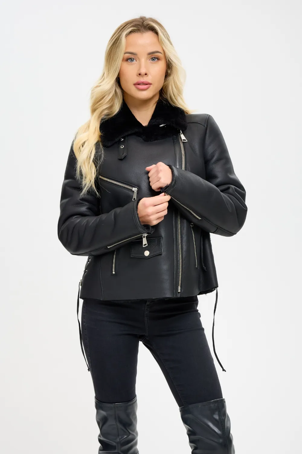 Veronica Sheepskin Jacket